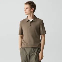 Bron Polo Shirt in Anemone Modal Jersey