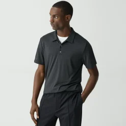 Bron Polo Shirt in Anemone Modal Jersey