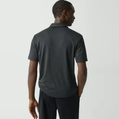 Bron Polo Shirt in Anemone Modal Jersey