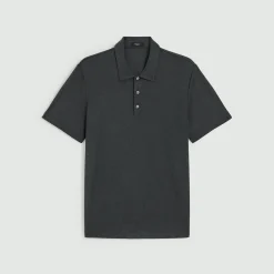 Bron Polo Shirt in Anemone Modal Jersey