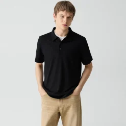 Bron Polo Shirt in Anemone Modal Jersey