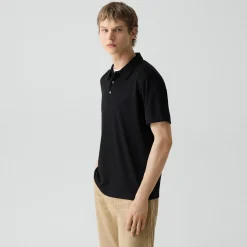 Bron Polo Shirt in Anemone Modal Jersey