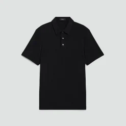 Bron Polo Shirt in Anemone Modal Jersey