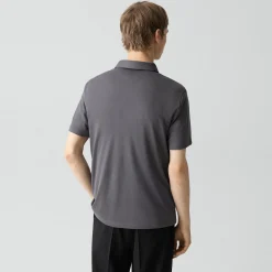 Bron Polo Shirt in Anemone Modal Jersey