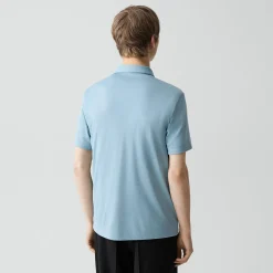 Bron Polo Shirt in Anemone Modal Jersey