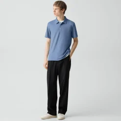 Bron Polo Shirt in Anemone Modal Jersey