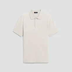 Bron Polo Shirt in Cosmos Slub Cotton