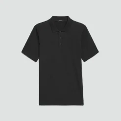 Bron Polo Shirt in Cosmos Slub Cotton
