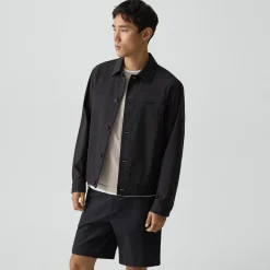 Button Jacket in Neoteric Twill