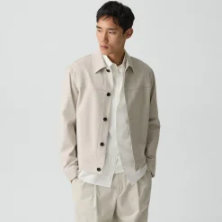 Button Jacket in Neoteric Twill
