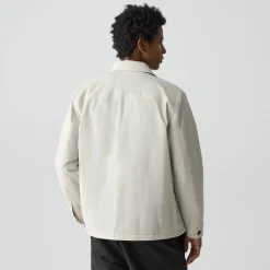 Button-Up Jacket in Motion Nylon