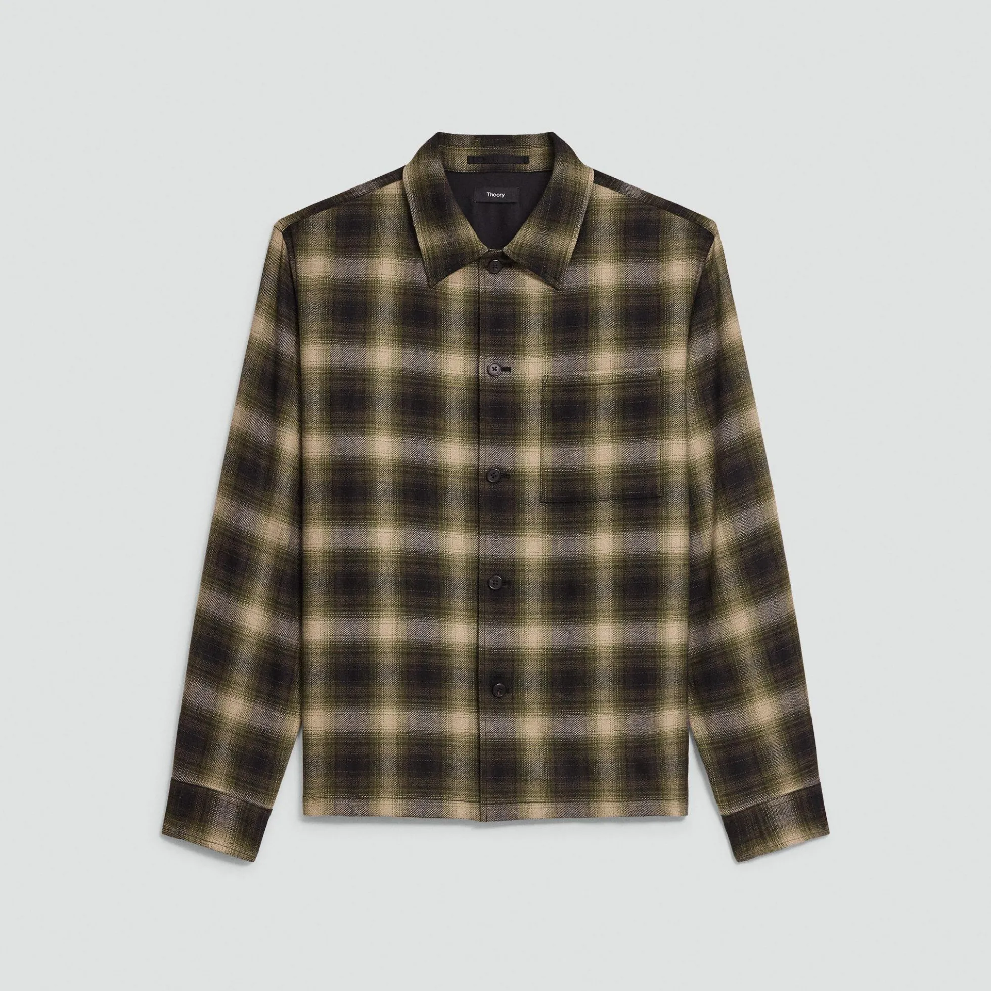 Button-Up Shirt in Jesi Wool