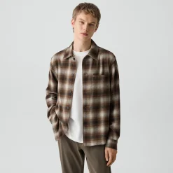 Button-Up Shirt in Jesi Wool