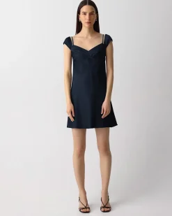 Camisole Dress in Crushed Satin