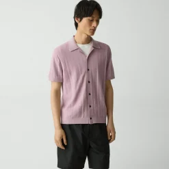 Camp Collar Shirt in Cotton Light Twist