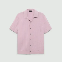 Camp Collar Shirt in Cotton Light Twist