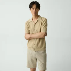 Camp Collar Shirt in Cotton Light Twist