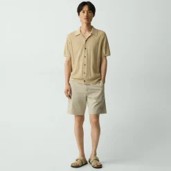 Camp Collar Shirt in Cotton Light Twist