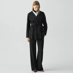 Cardigan Jacket in Double-Face Wool-Cashmere