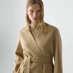 Cardigan Jacket in Double-Face Wool-Cashmere