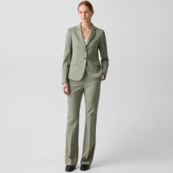 Carissa Blazer in Wool Gabardine