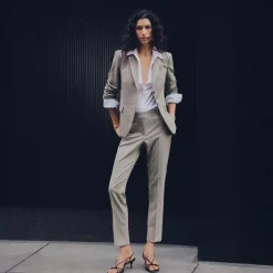 Carissa Blazer in Wool Gabardine