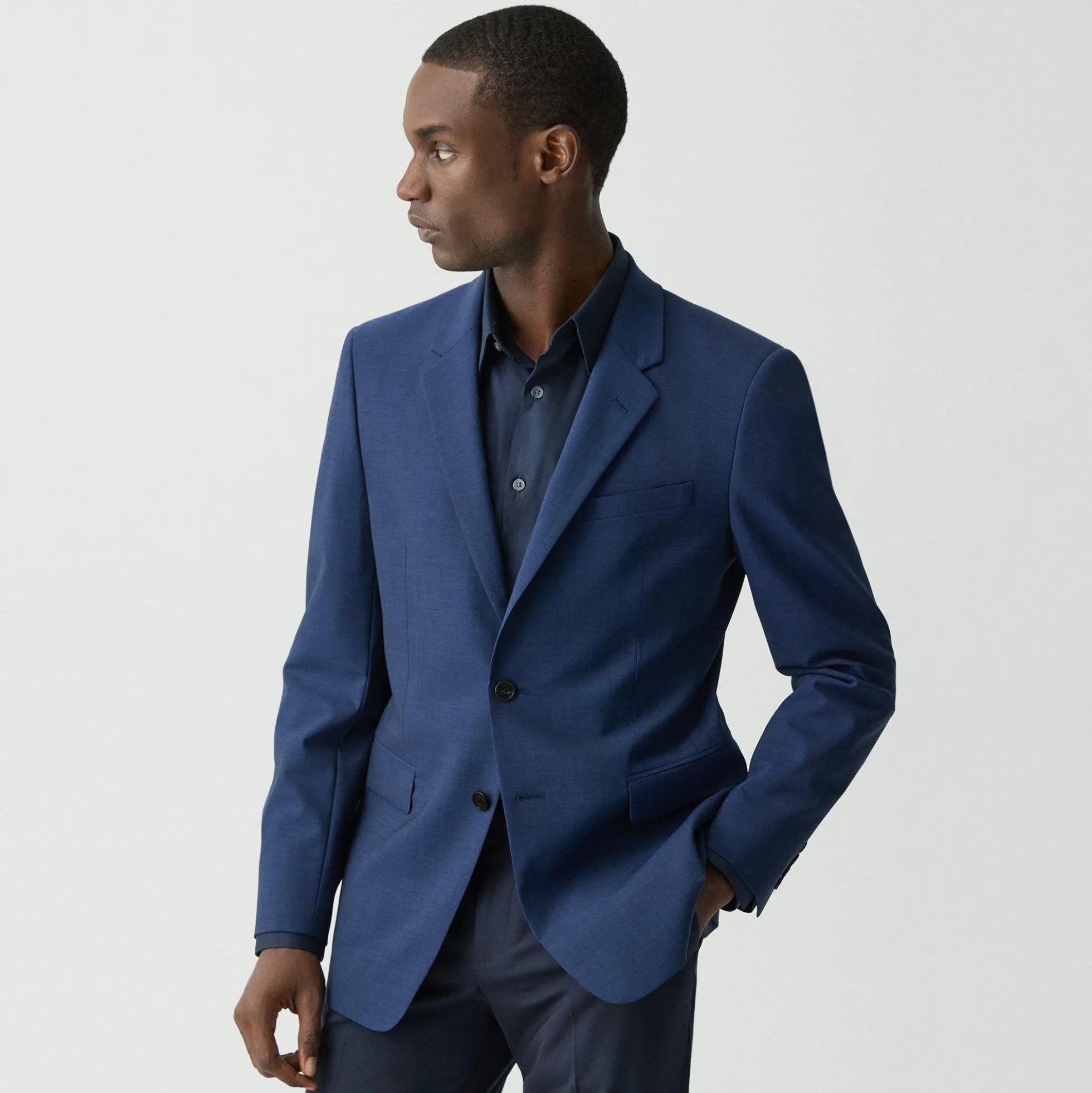 Chambers Blazer in Stretch Wool