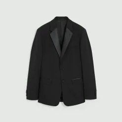 Chambers Tuxedo Blazer in Stretch Wool