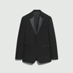 Chambers Tuxedo Blazer in Stretch Wool