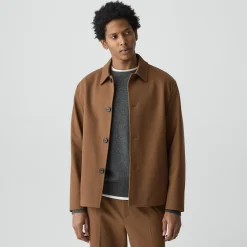 Chore Coat in Knit Twill