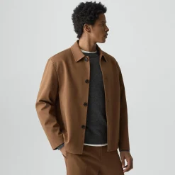 Chore Coat in Knit Twill