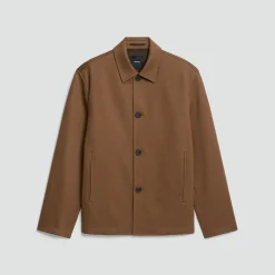 Chore Coat in Knit Twill