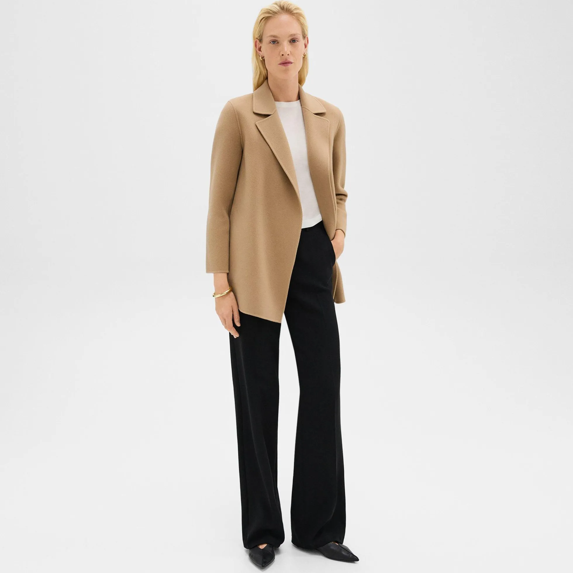 Clairene Jacket in Double-Face Wool-Cashmere