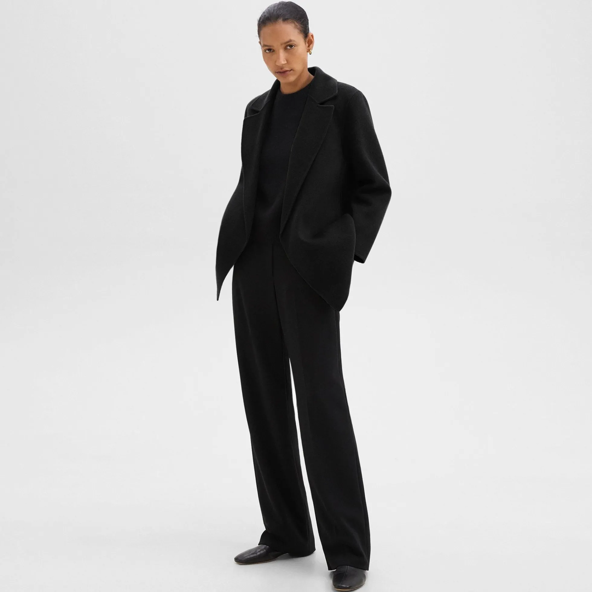 Clairene Jacket in Double-Face Wool-Cashmere