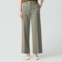 Classic Straight Pant in Wool Gabardine