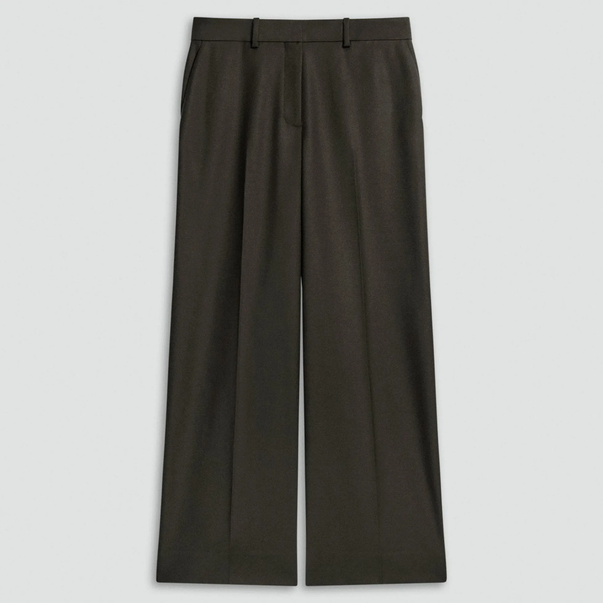 Classic Straight Pant in Sleek Flannel