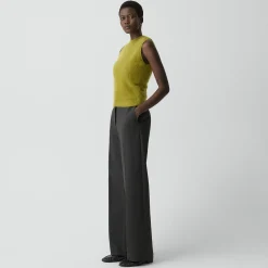 Classic Straight Pant in Knit Ponte