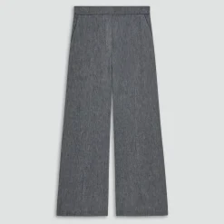Classic Straight Pull-On Pant in Fluid Linen