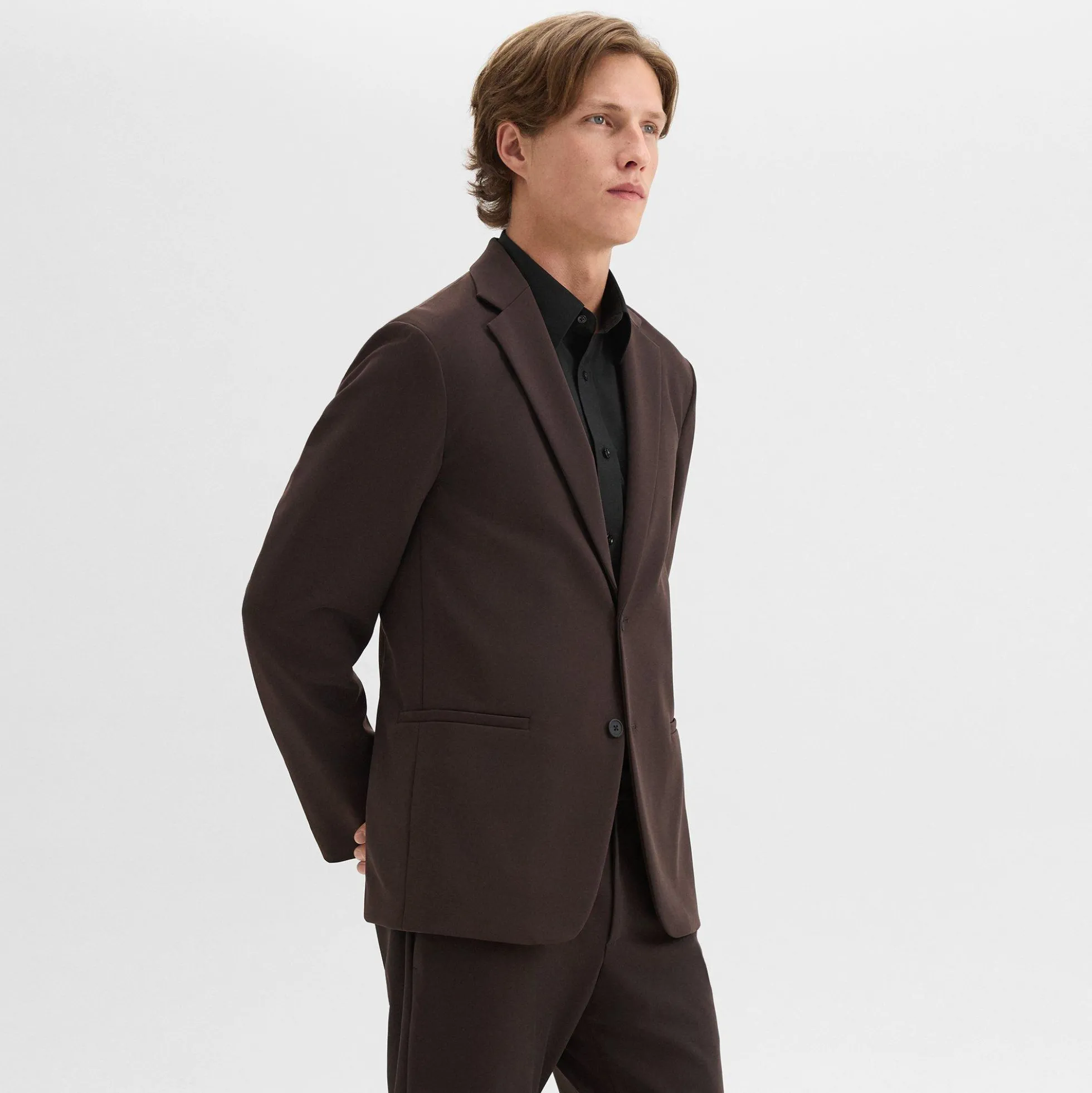 Clinton Blazer in Precision Ponte