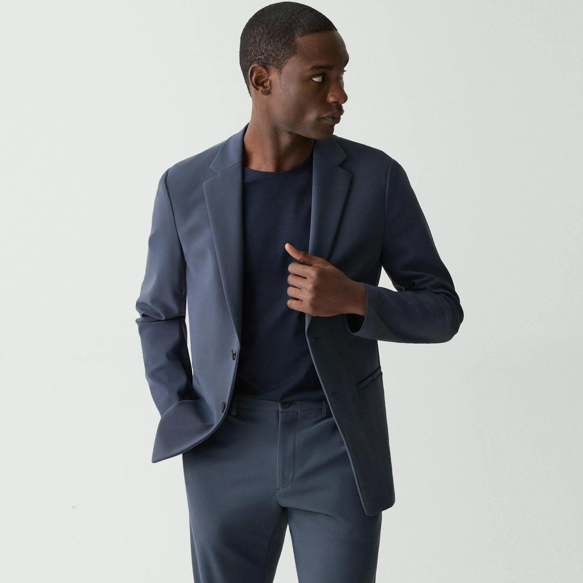 Clinton Blazer in Precision Ponte