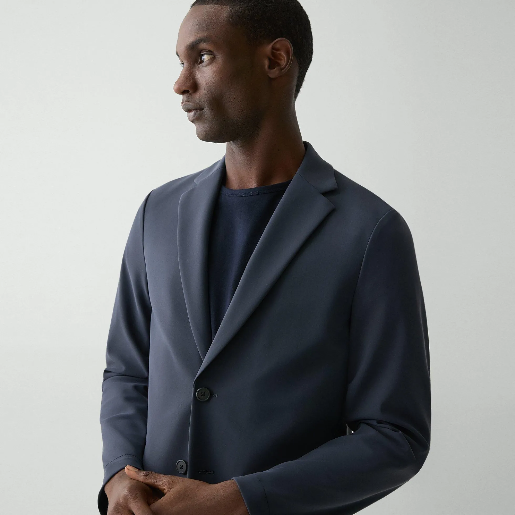 Clinton Blazer in Precision Ponte