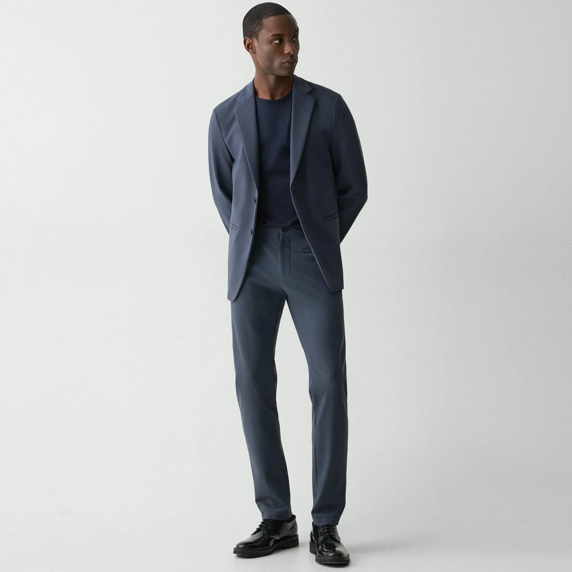 Clinton Blazer in Precision Ponte