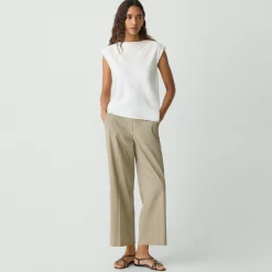 Cowl Neck Top in Silk Georgette