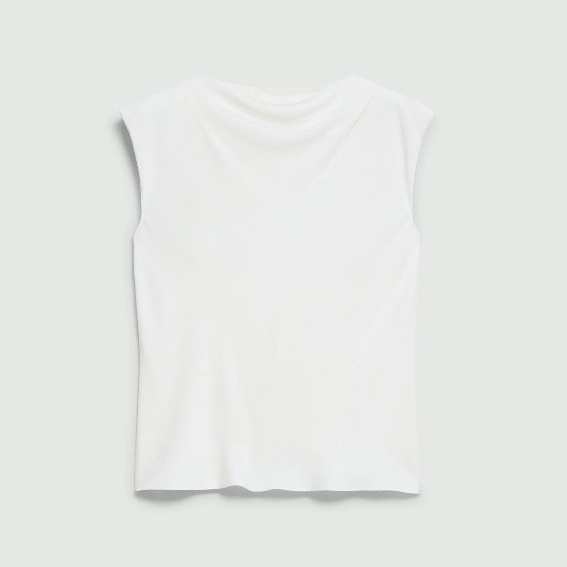 Cowl Neck Top in Silk Georgette