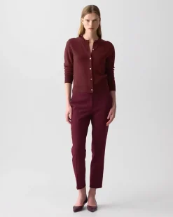 Crewneck Cardigan in Cashmere