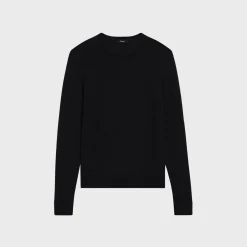 Crewneck Sweater in Feather Cashmere