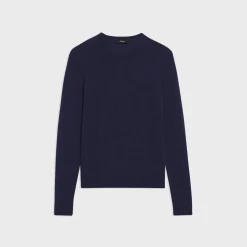 Crewneck Sweater in Feather Cashmere