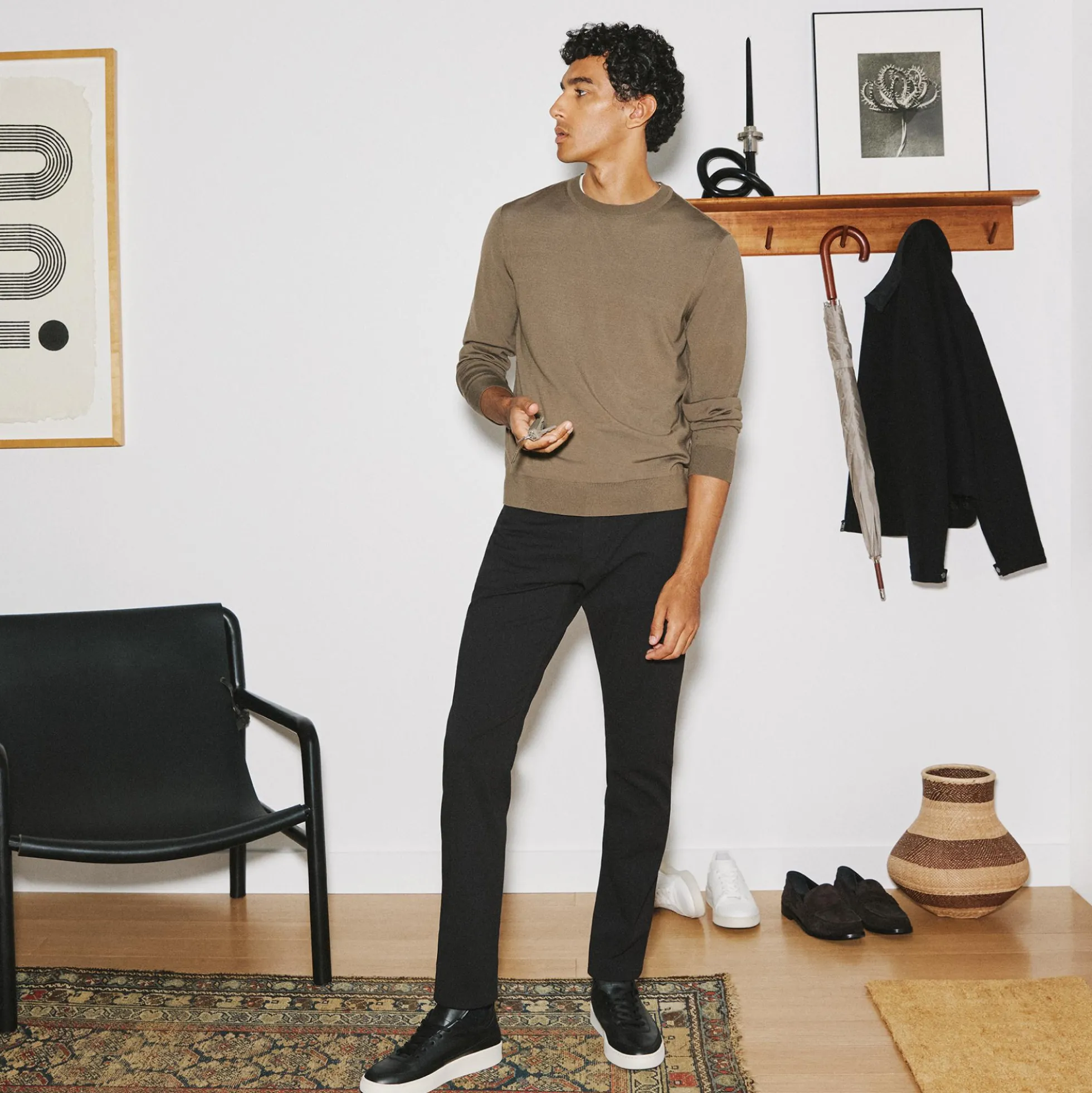 Crewneck Sweater in Regal Wool