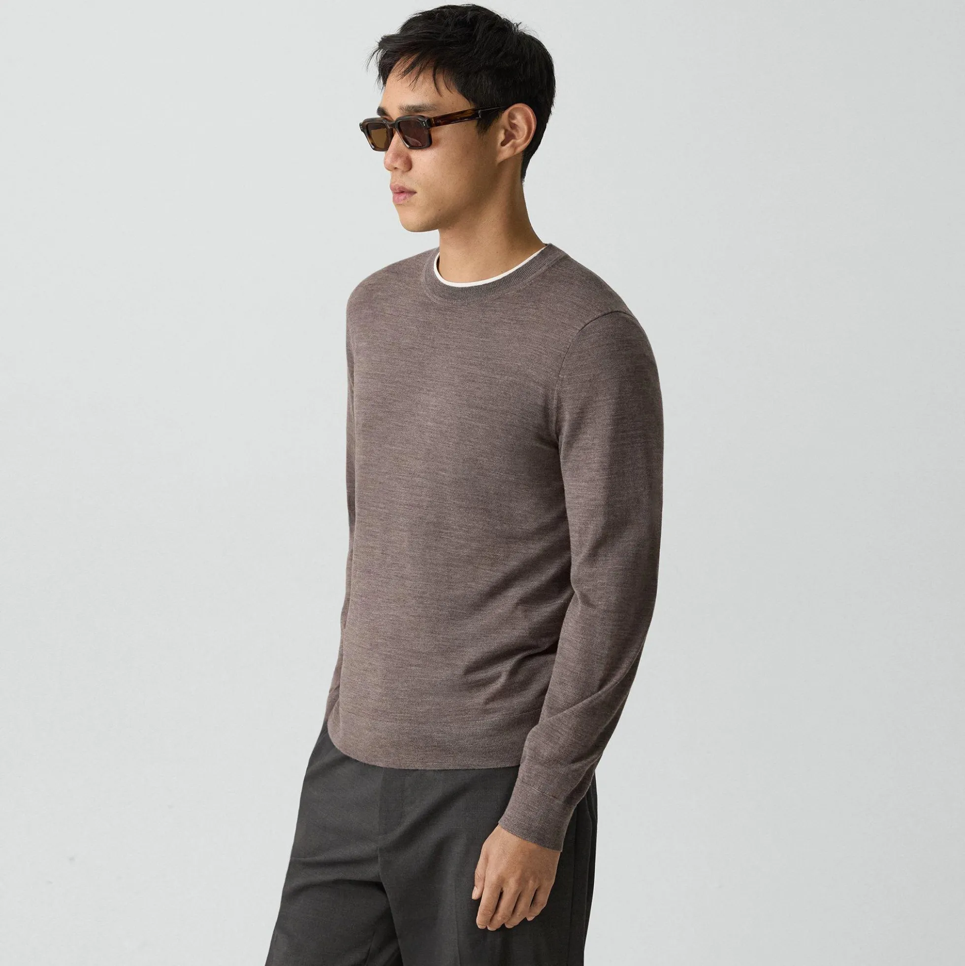 Crewneck Sweater in Regal Wool