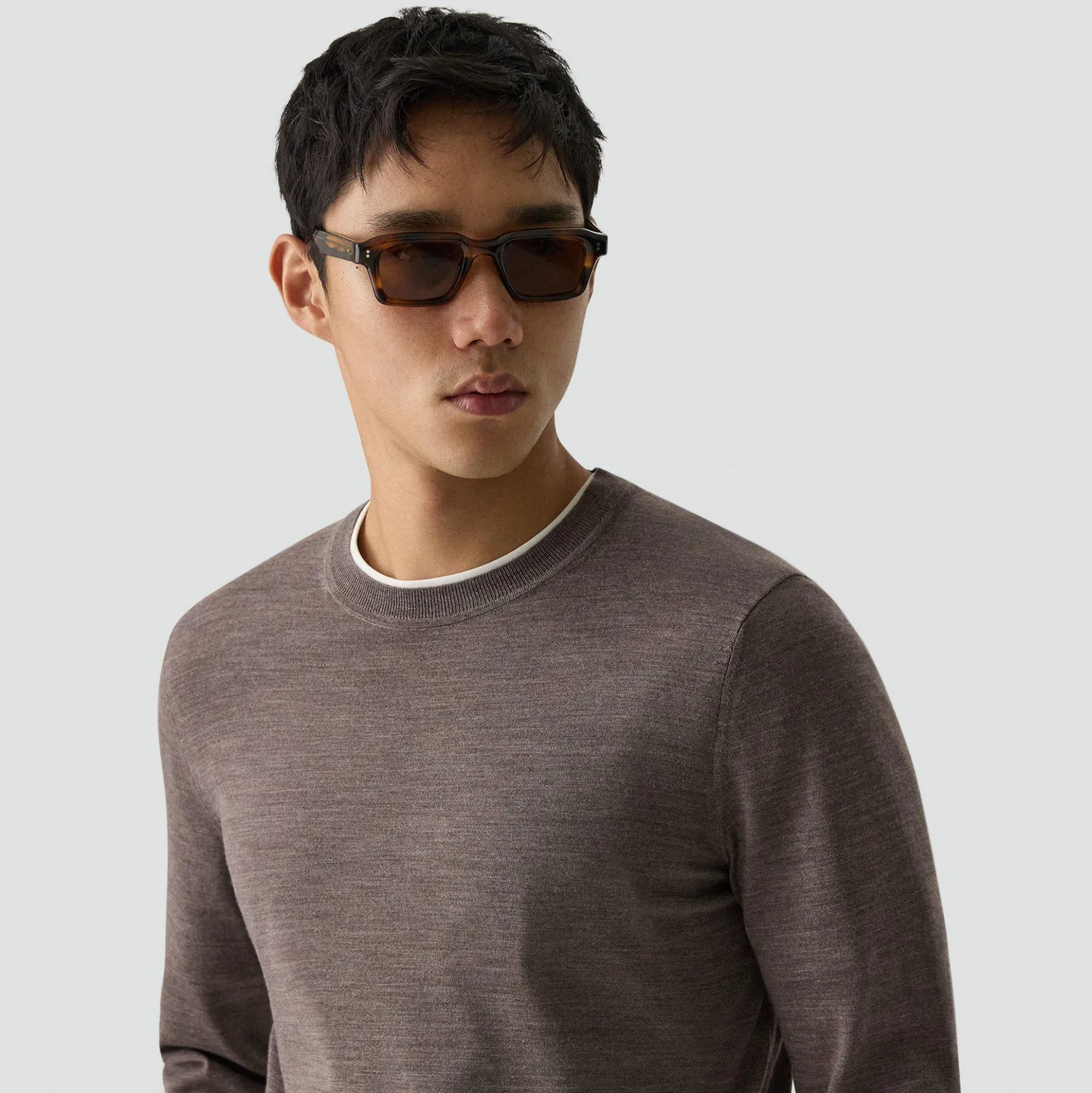Crewneck Sweater in Regal Wool